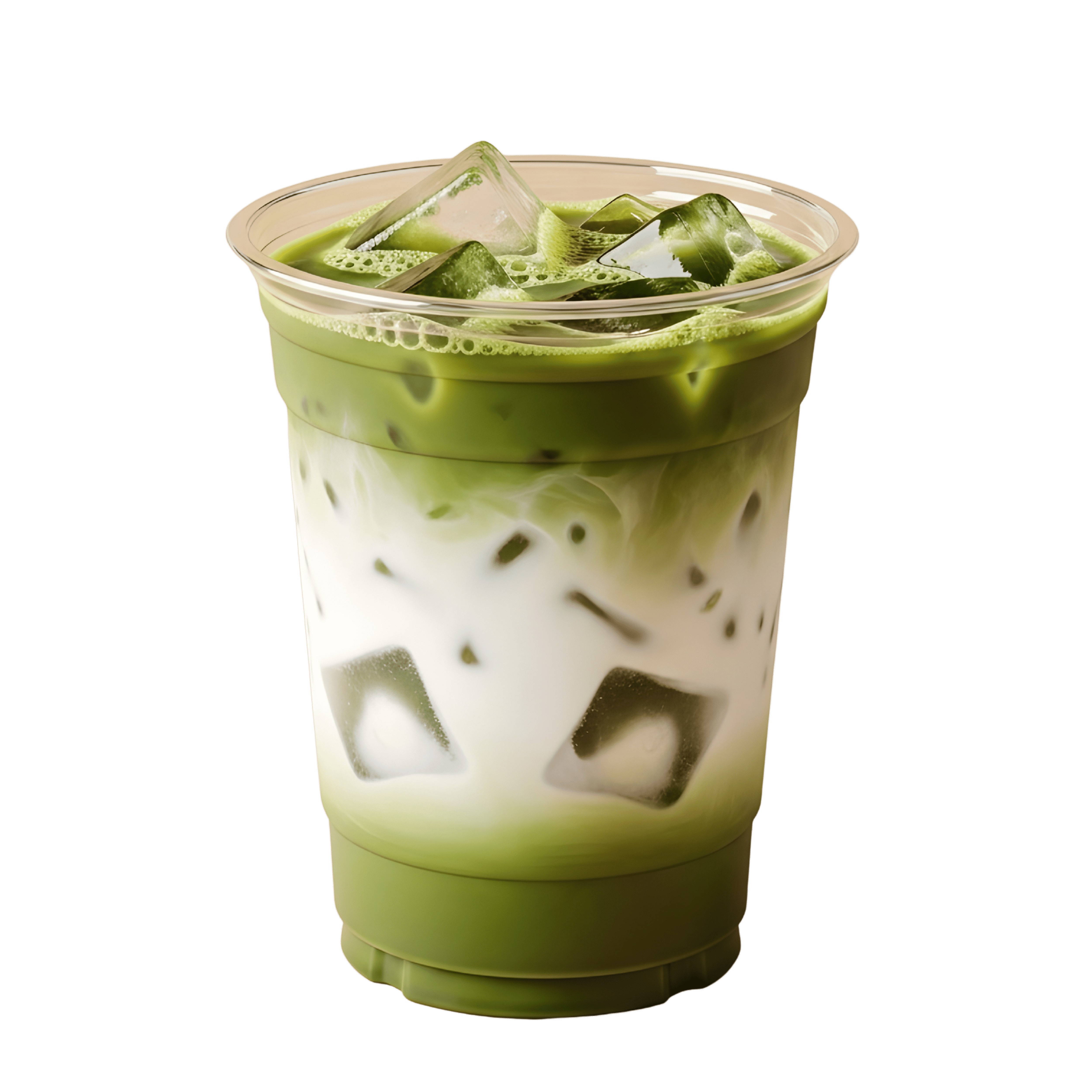 Iced Matcha Latte Splash